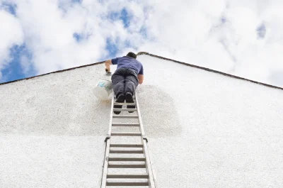 Peinture extérieure à Grézac — façades et ravalement